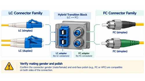 LC-to-FC Fiber Adapter for Test Equipment and Legacy Panels: Choose the Right Interface Boundary