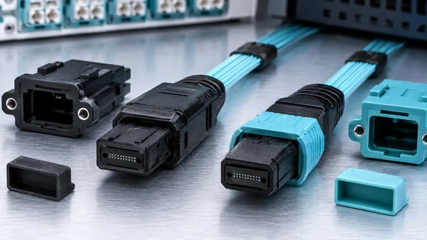 MTP and MPO fiber connectors MTP and MPO fiber connectors